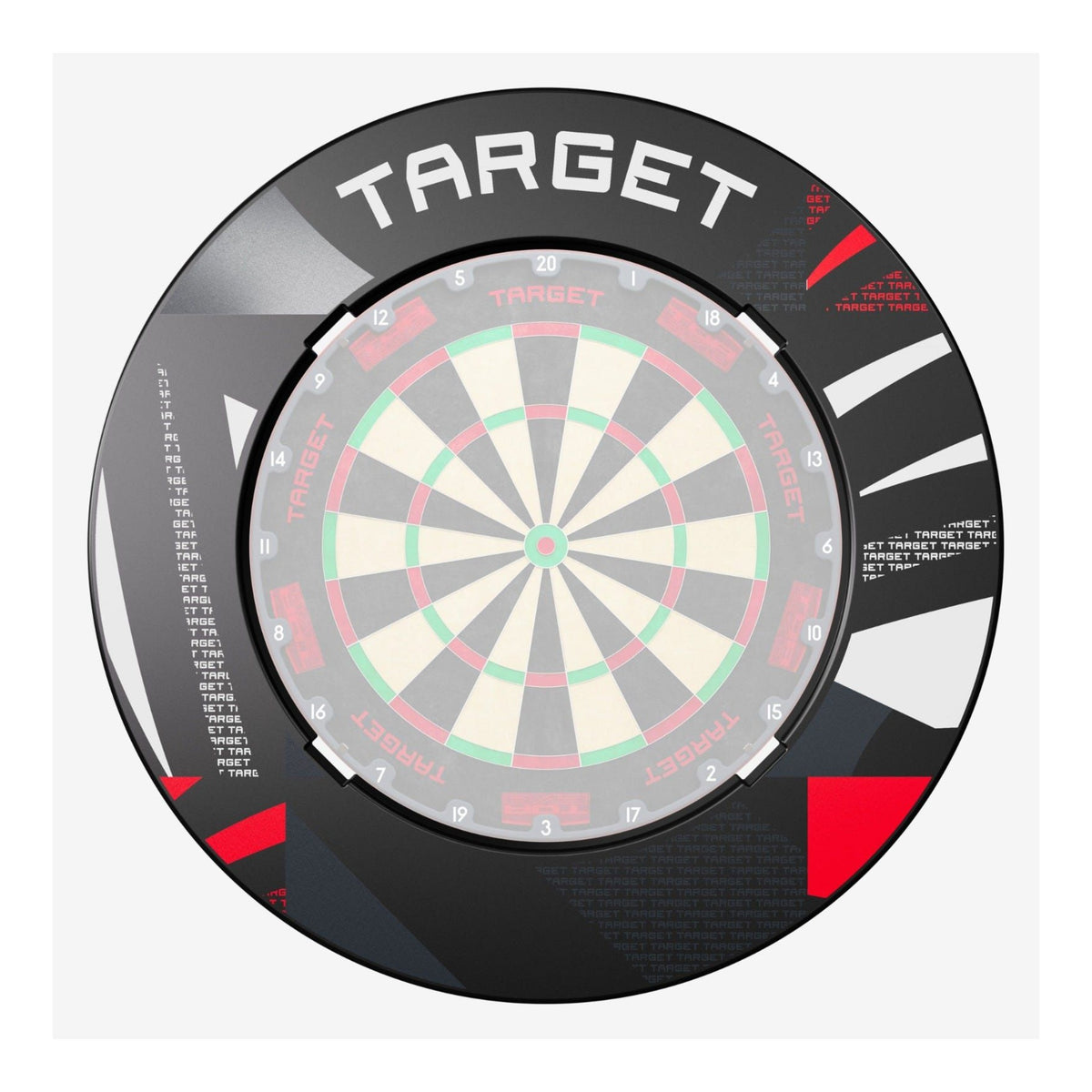 Target Darts Patterned Notched Dartboard Surround | Kingston Billiards & Games