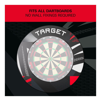 Target Darts Patterned Notched Dartboard Surround | Kingston Billiards & Games