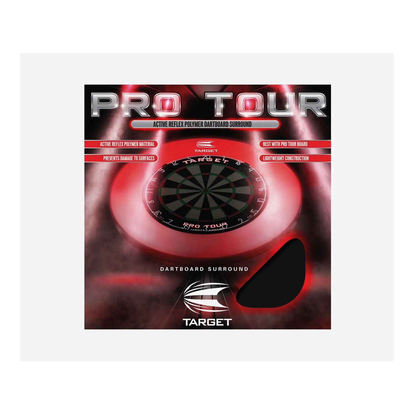 Pro Tour dartboard surround packaging 