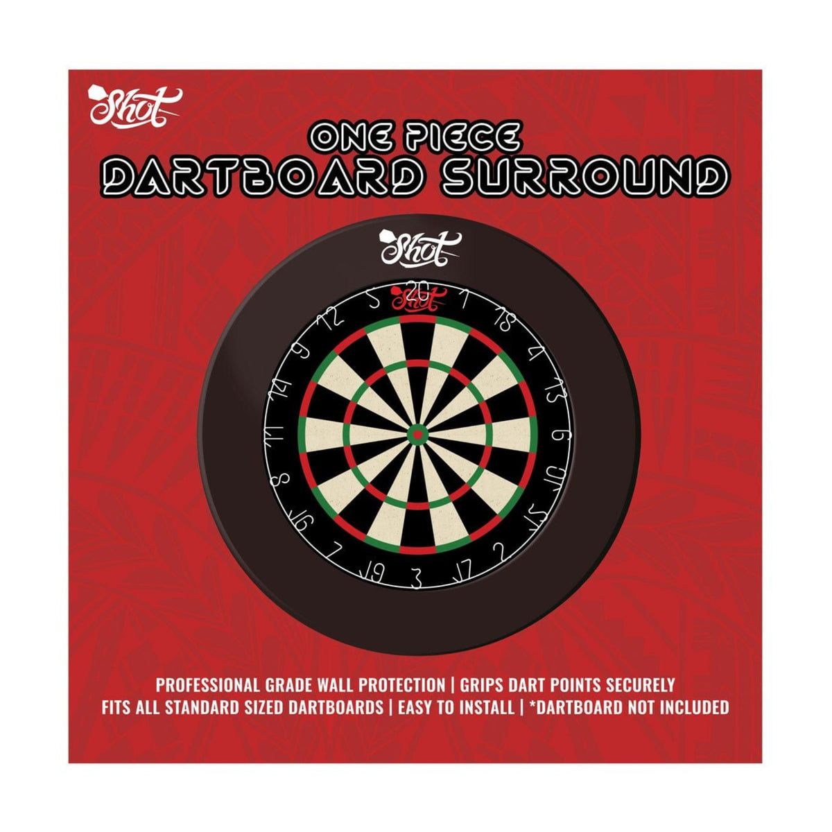 Shot Darts One Piece Dartboard Surround
