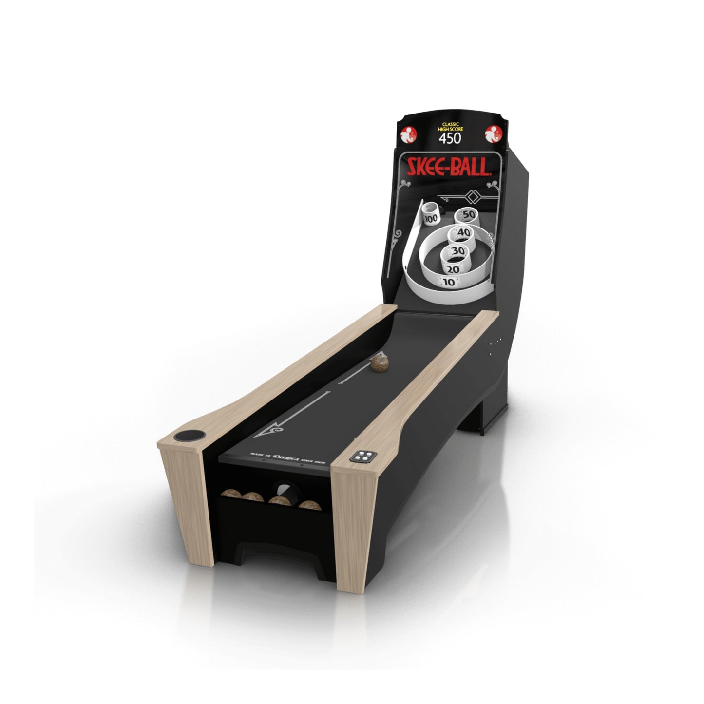 Authentic Skee-Ball® Home Arcade Premium+ Machine