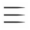 Shot Darts Black Steel Tip Replacement Points - Hardened Steel (Set of 3)