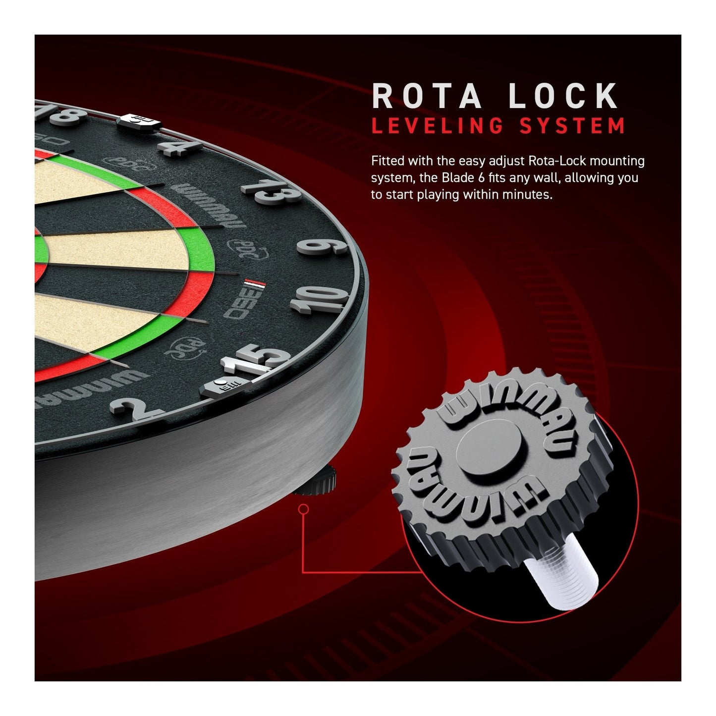 Blade 360 Triple Core Dartboard - Official PDC Match Quality