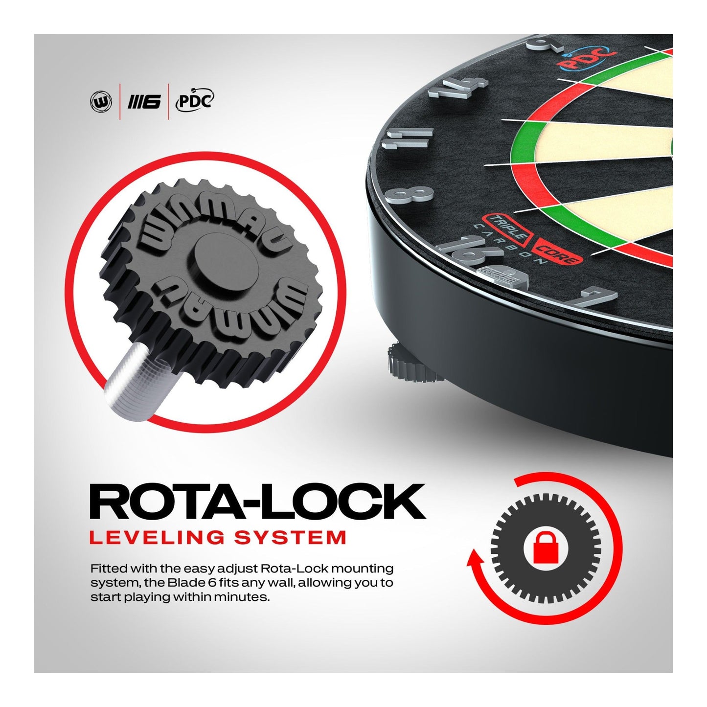 Winmau Blade 6 Triple Core Dartboard