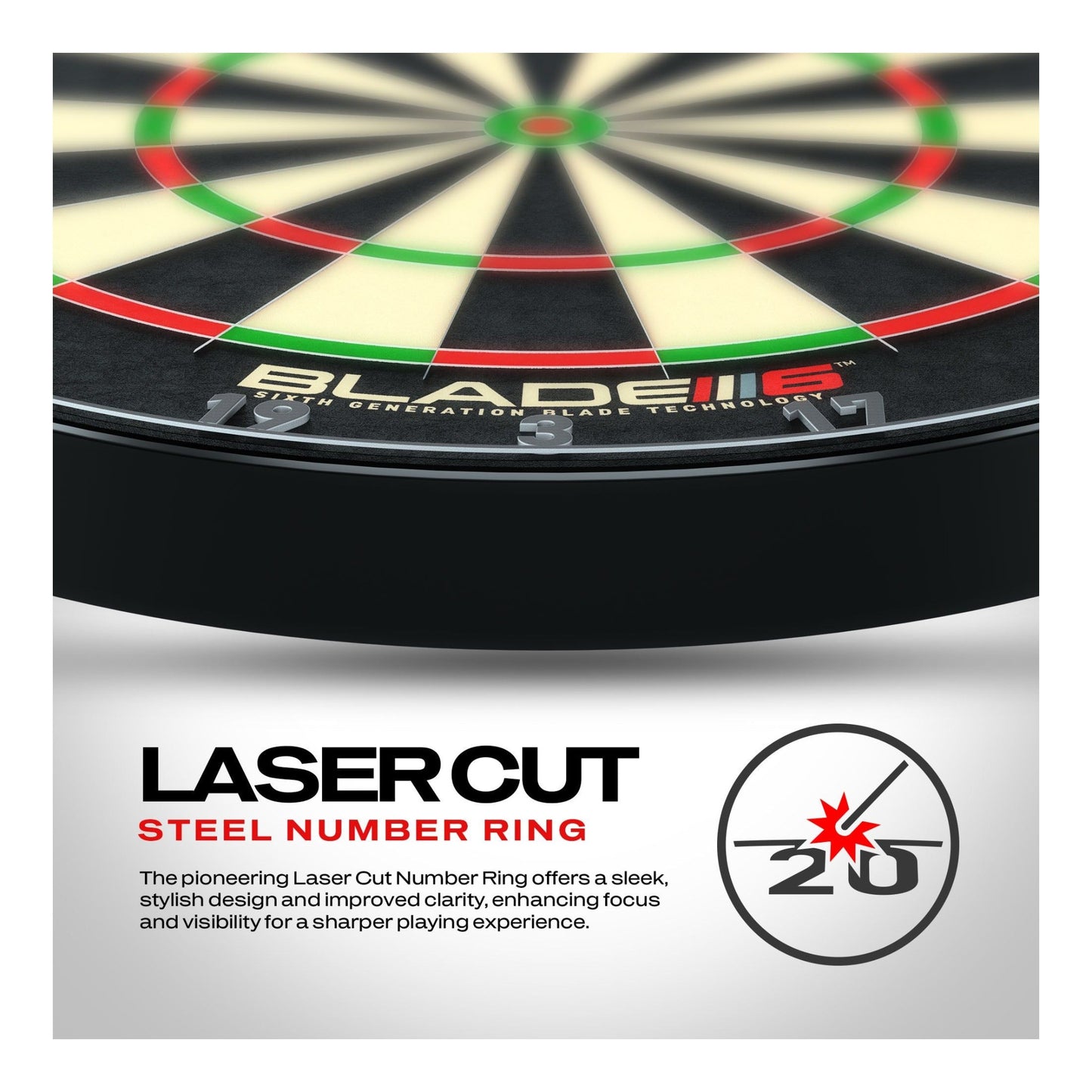 Winmau Blade 6 Triple Core Dartboard