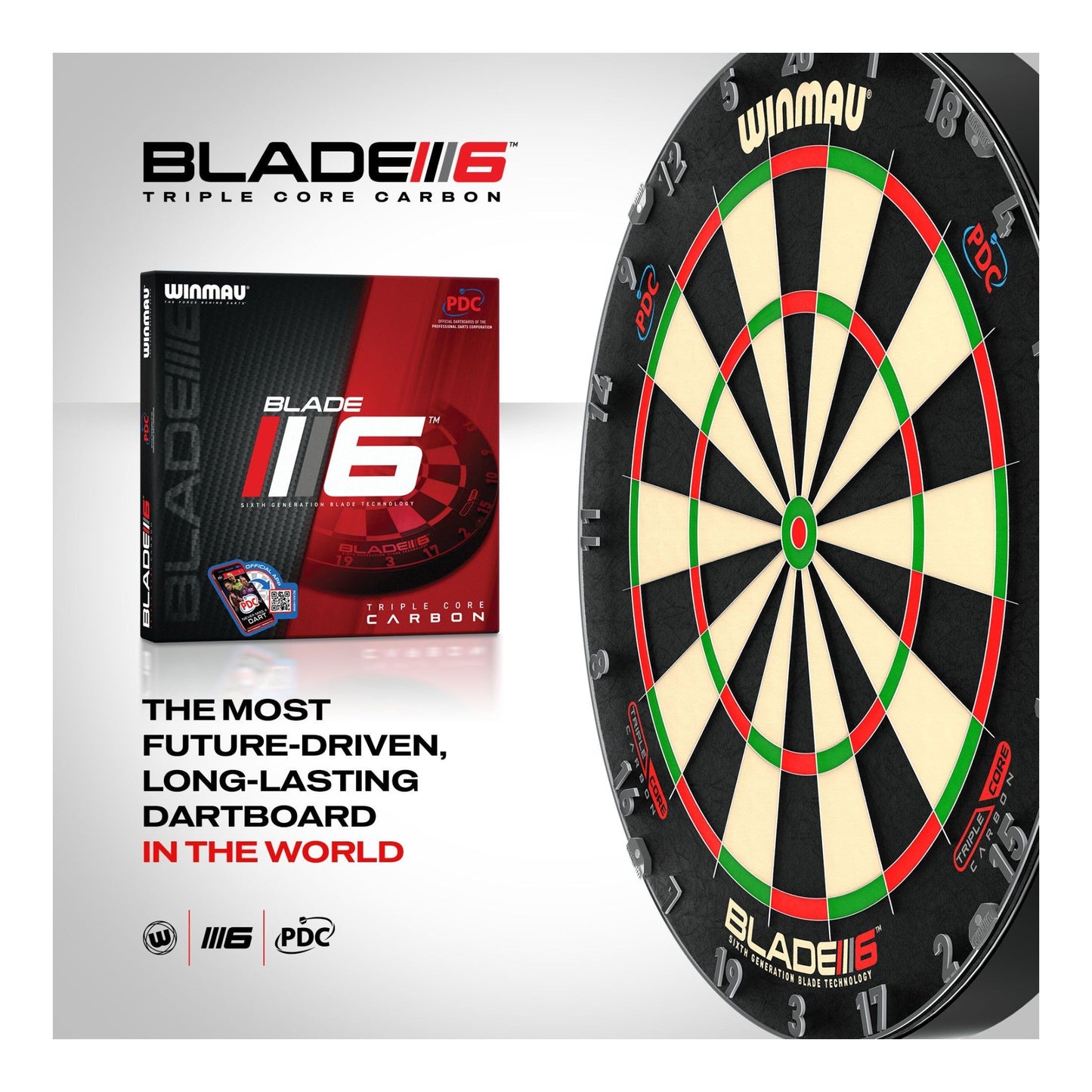 Winmau Blade 6 Triple Core Dartboard