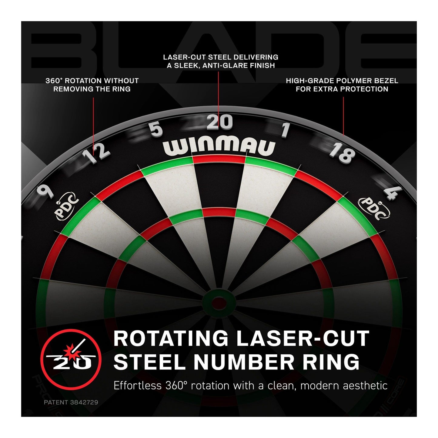 Blade X - Official PDC Dartboard