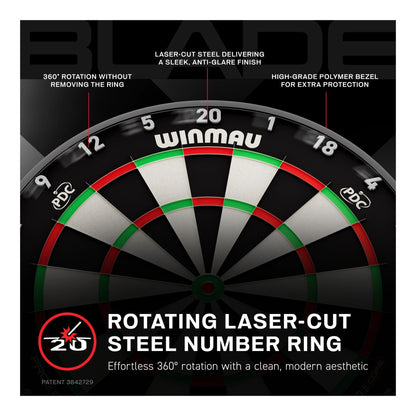 Blade X - Official PDC Dartboard