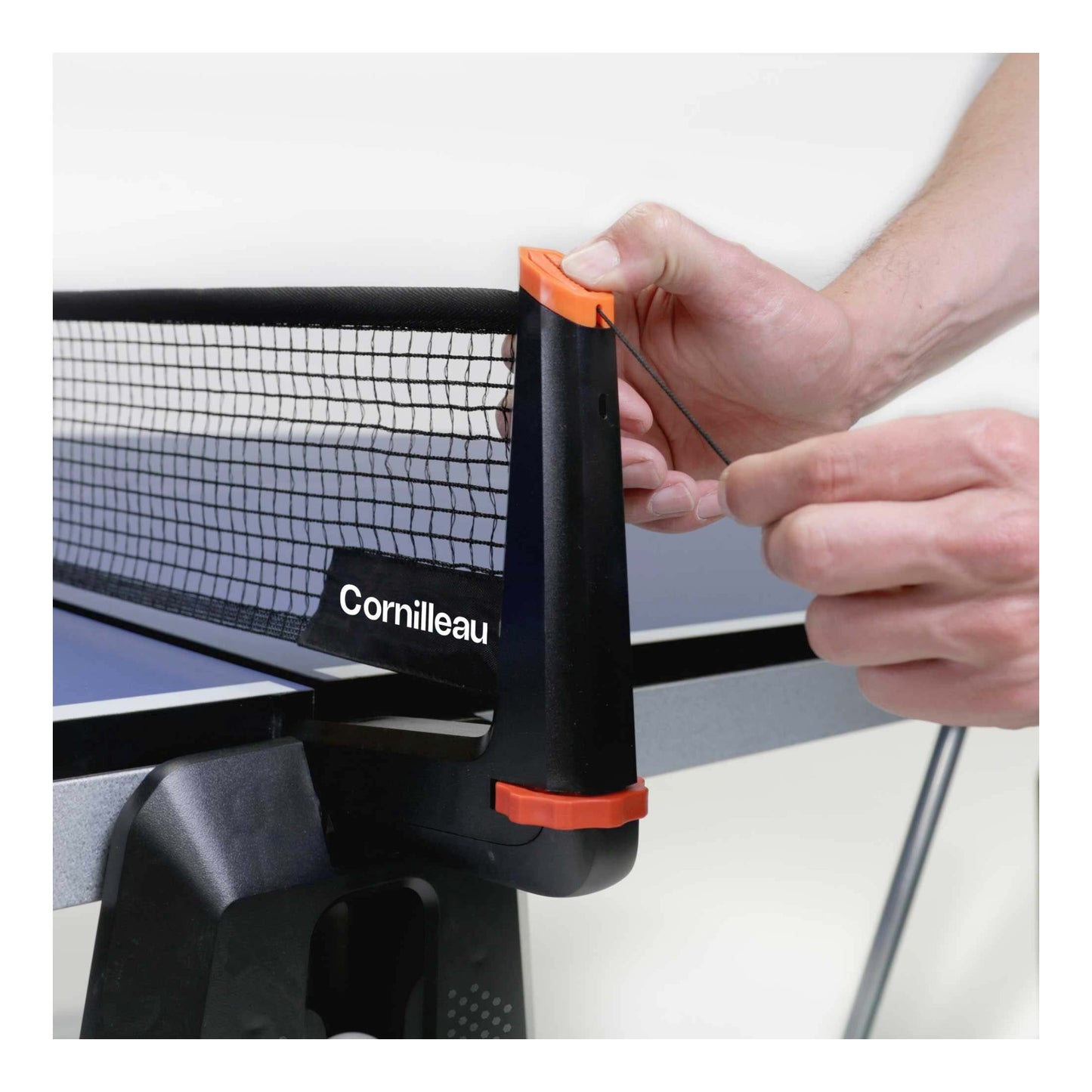 Premium Cornilleau 500 Indoor Table Tennis Table - Blue