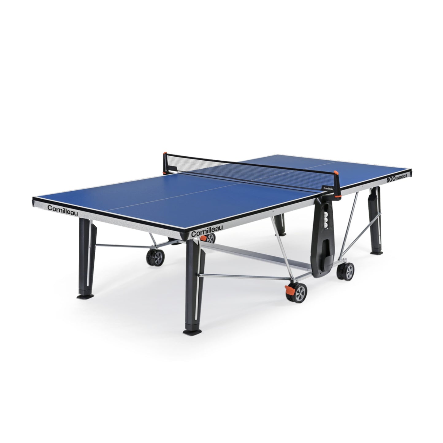 Premium Cornilleau 500 Indoor Table Tennis Table - Blue
