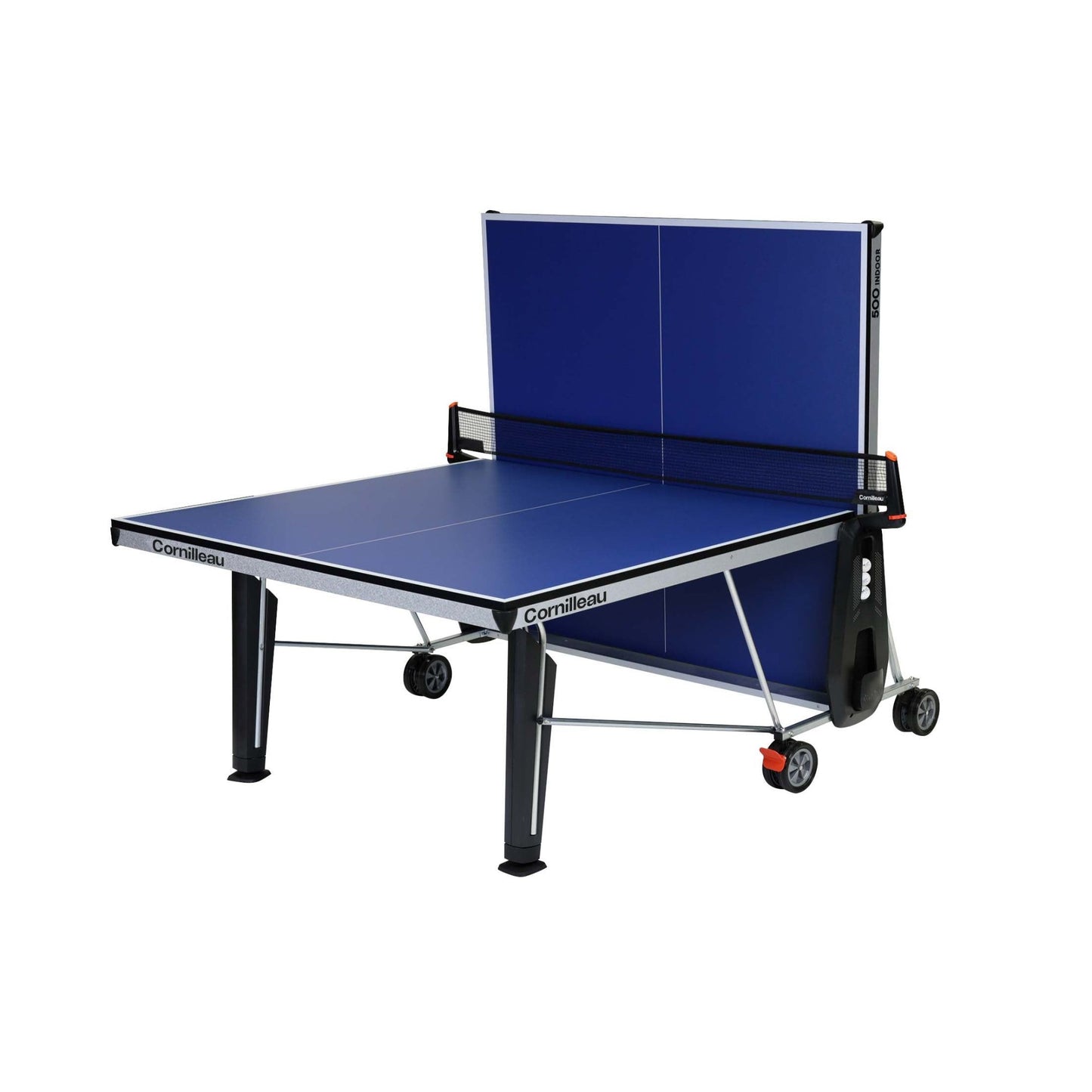 Premium Cornilleau 500 Indoor Table Tennis Table - Blue