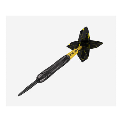 Close up of Bolide Void 04 sandblasted radial grooves and Swiss Point system