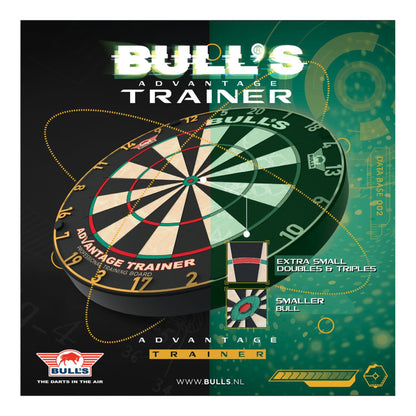 Bull's Advantage Trainer Dartboard | Precision Practice Board