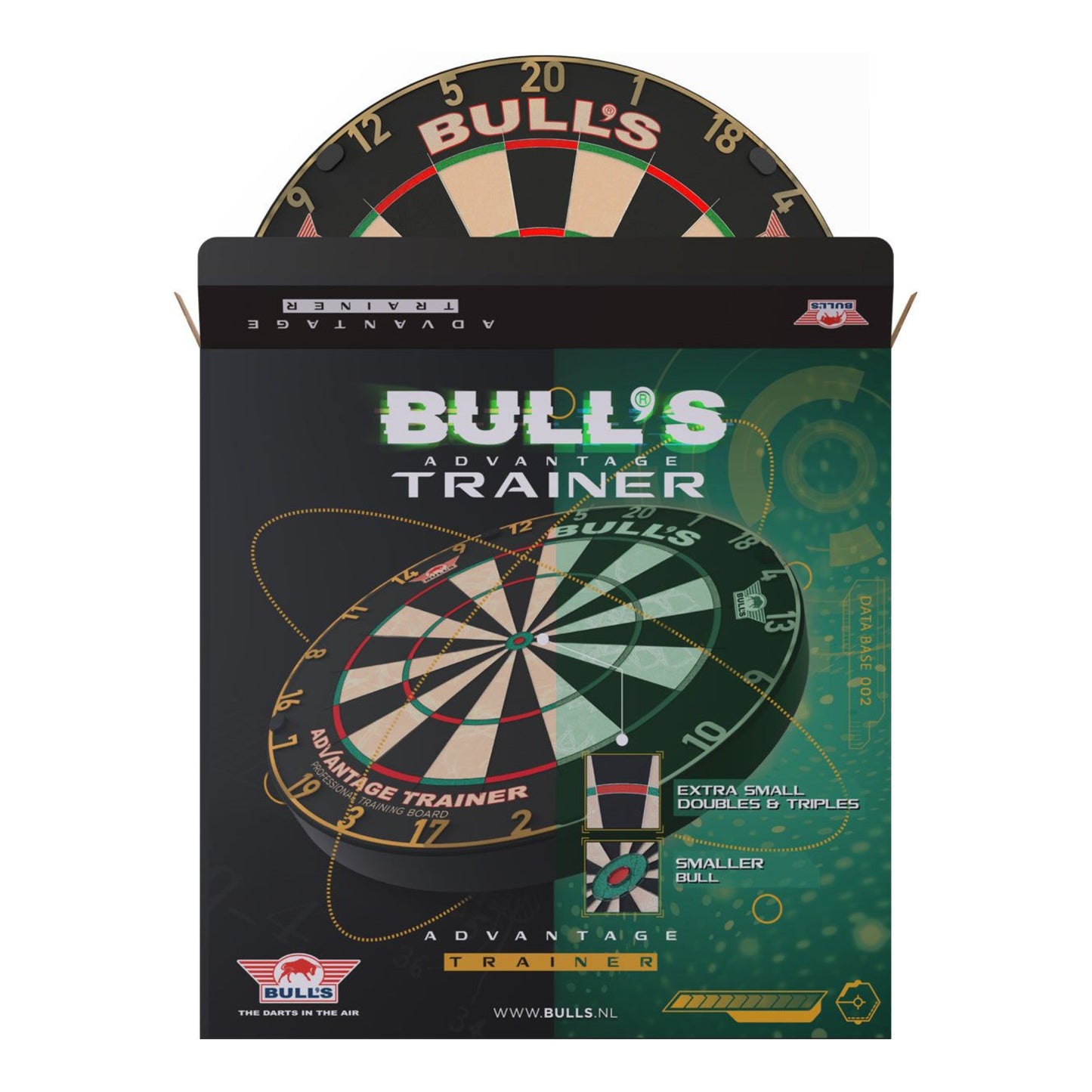 Bull's Advantage Trainer Dartboard | Precision Practice Board