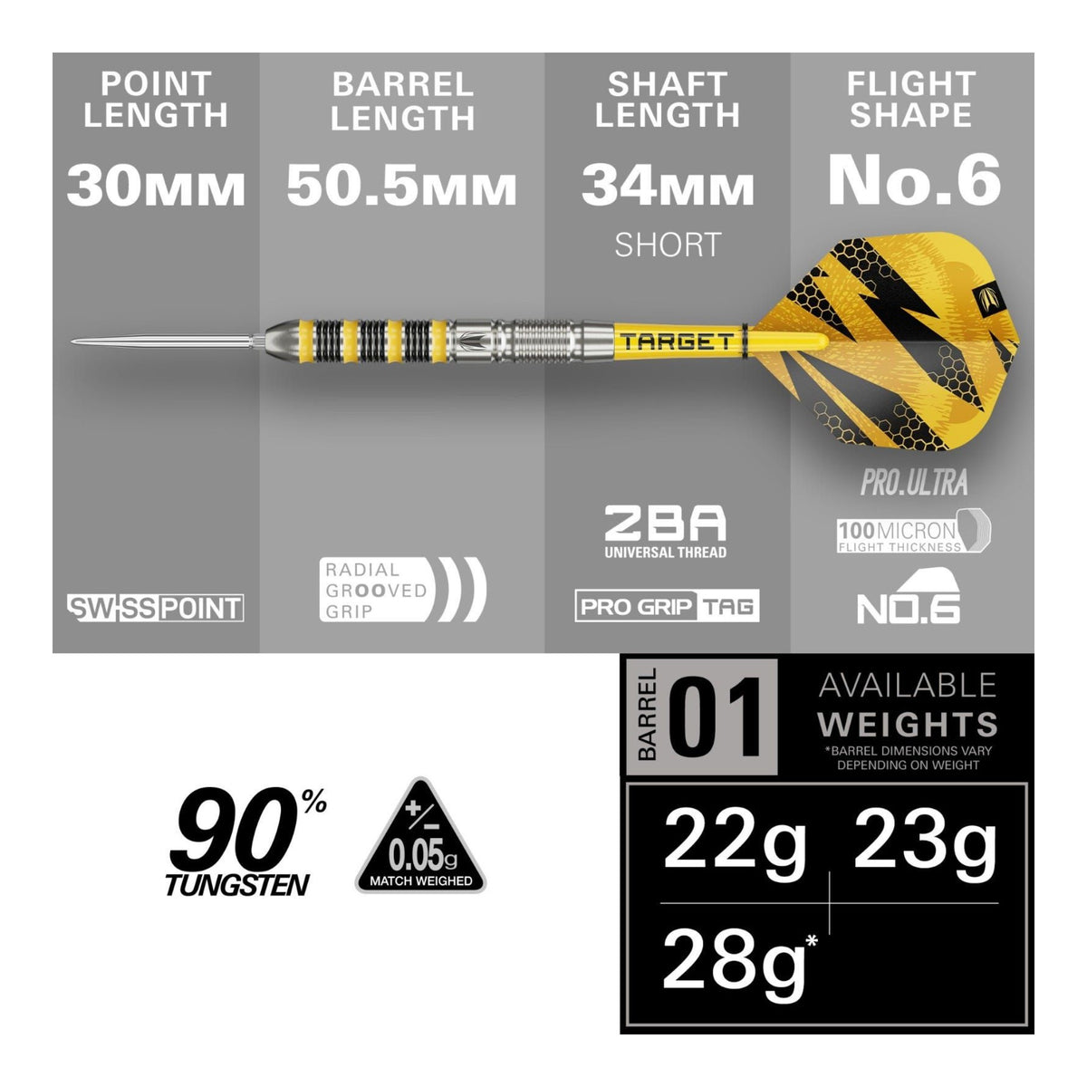 Target Darts Buzz 01 SP - Swiss Point