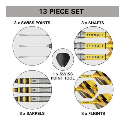 Target Buzz 03 SP Steel Tip Darts - 90% Tungsten