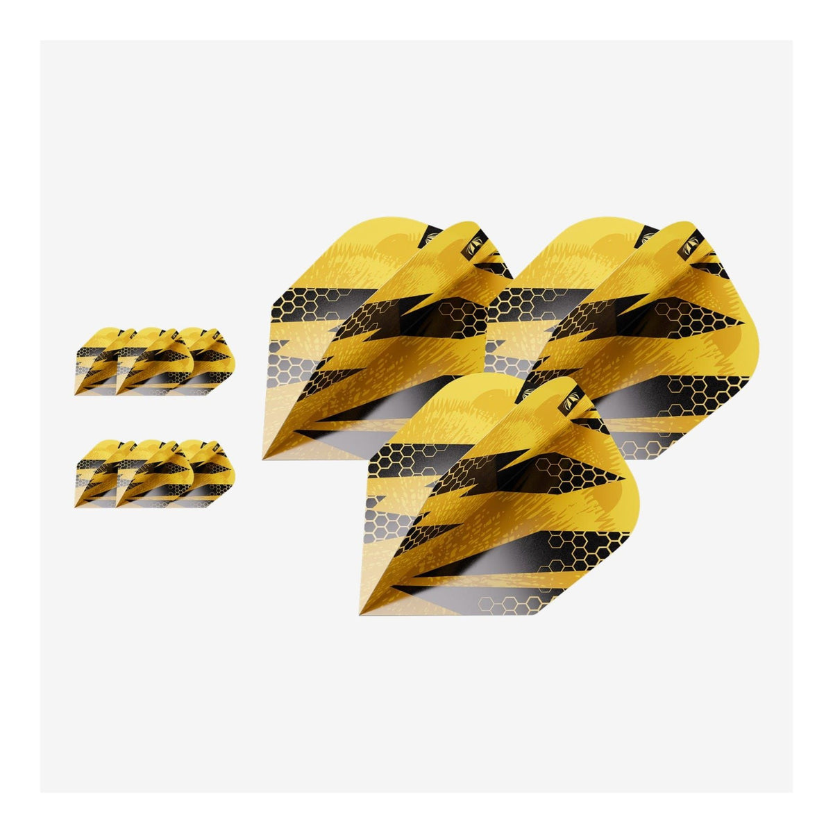 Buzz Pro.Ultra Flights | Yellow No.6 Shape