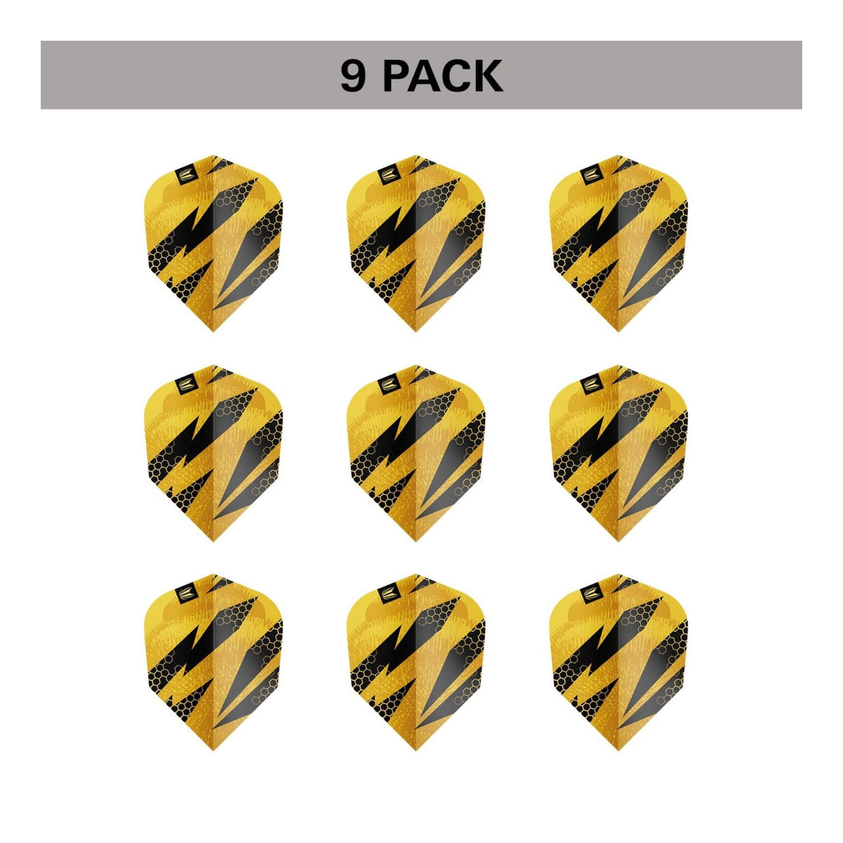Buzz Pro.Ultra Flights | Yellow No.6 Shape