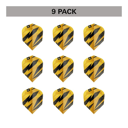 Buzz Pro.Ultra Flights | Yellow No.6 Shape