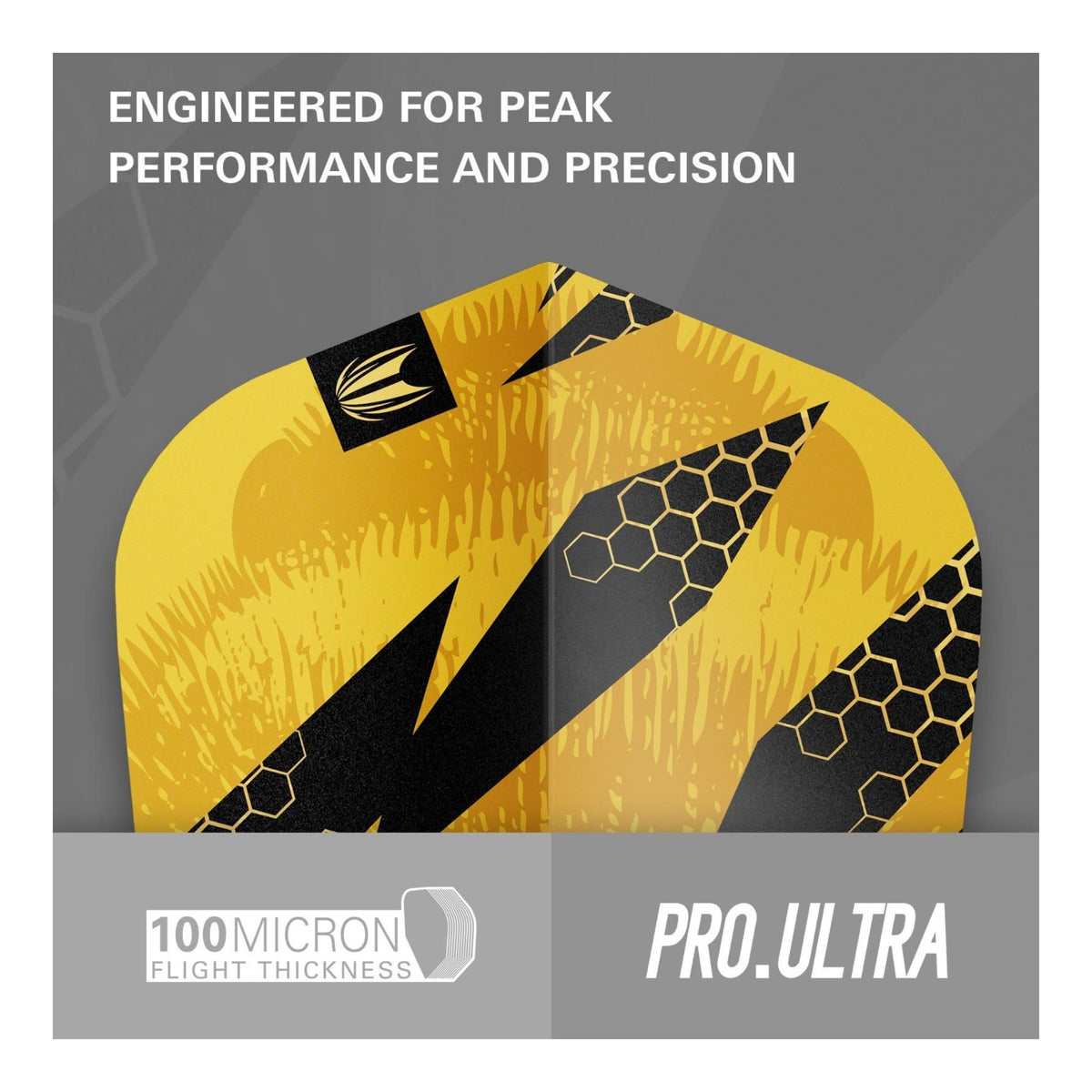 Buzz Pro.Ultra Flights | Yellow No.6 Shape