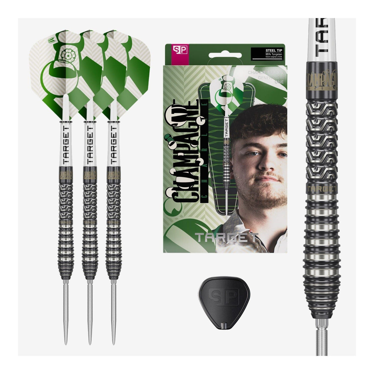 Target Charlie Manby SP Darts - 95% Tungsten