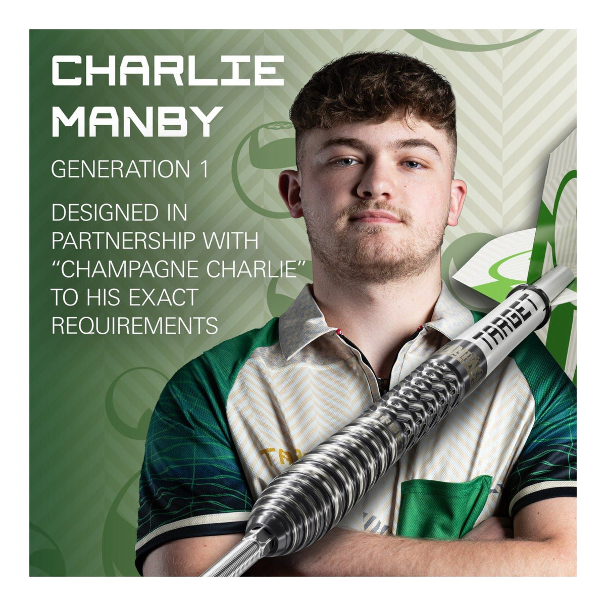 Target Charlie Manby SP Darts - 95% Tungsten