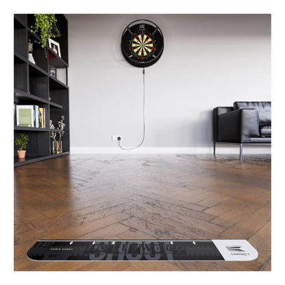 Chris Dobey Ghost throw line installed at proper oche distance