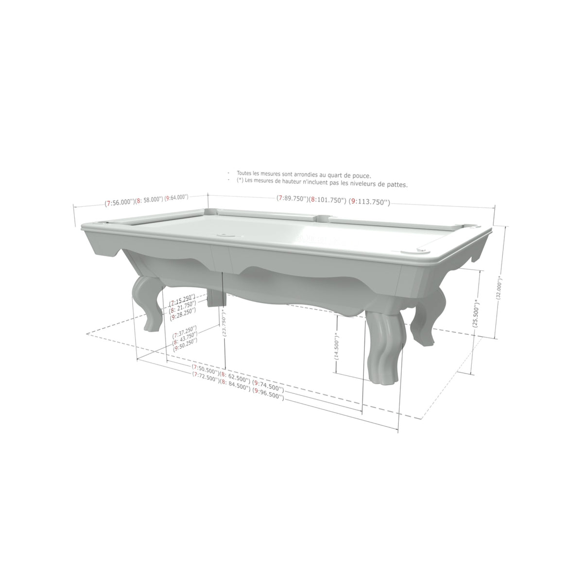 The Château Pool Table by Canada Billiard | Kingston Billiards &amp; Games