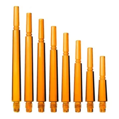 Fit Gear Shafts (Locked Normal) Clear Orange sizes shown
