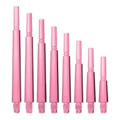 Fit Gear Shafts (Locked Normal) Clear Pink sizes shown