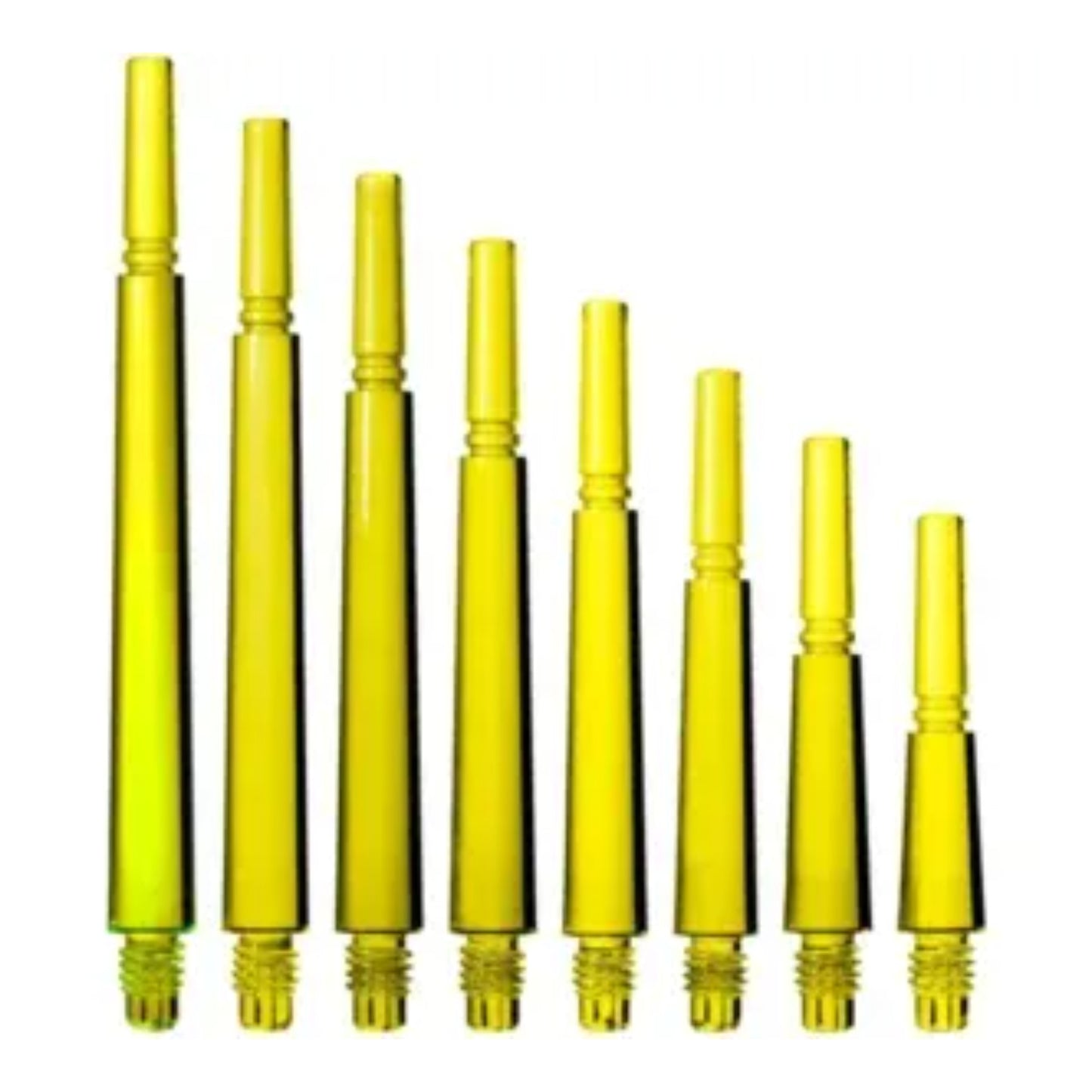 Fit Gear Shafts (Locked Normal) Clear Yellow sizes shown