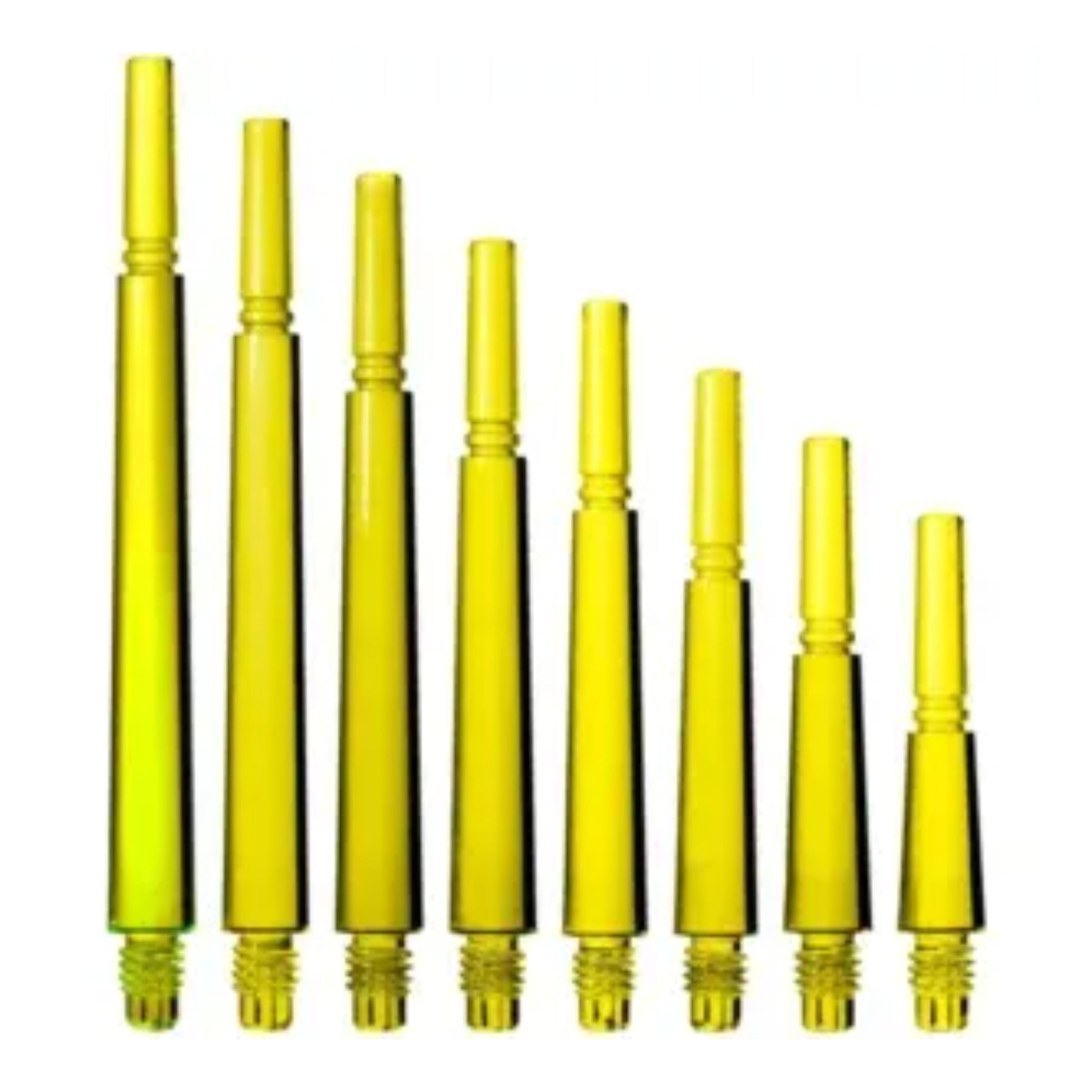 Fit Gear Shafts (Locked Normal) Clear Yellow sizes shown