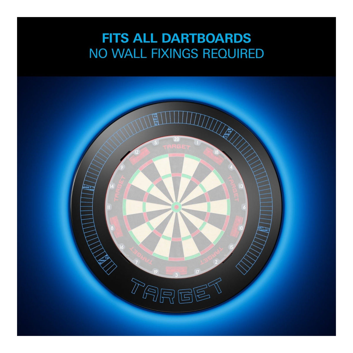 Corona Vision Notched Dartboard Surround