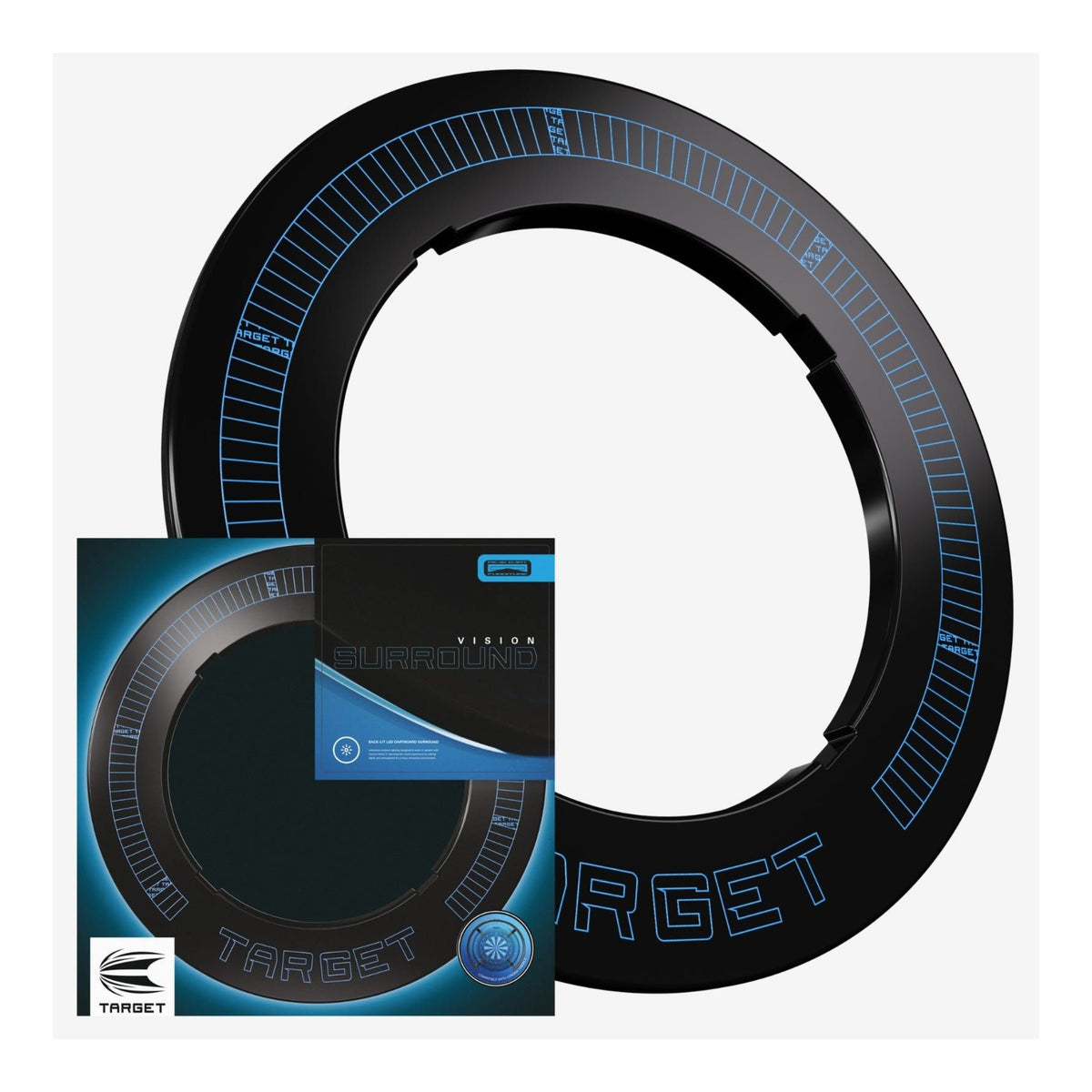Corona Vision Notched Dartboard Surround