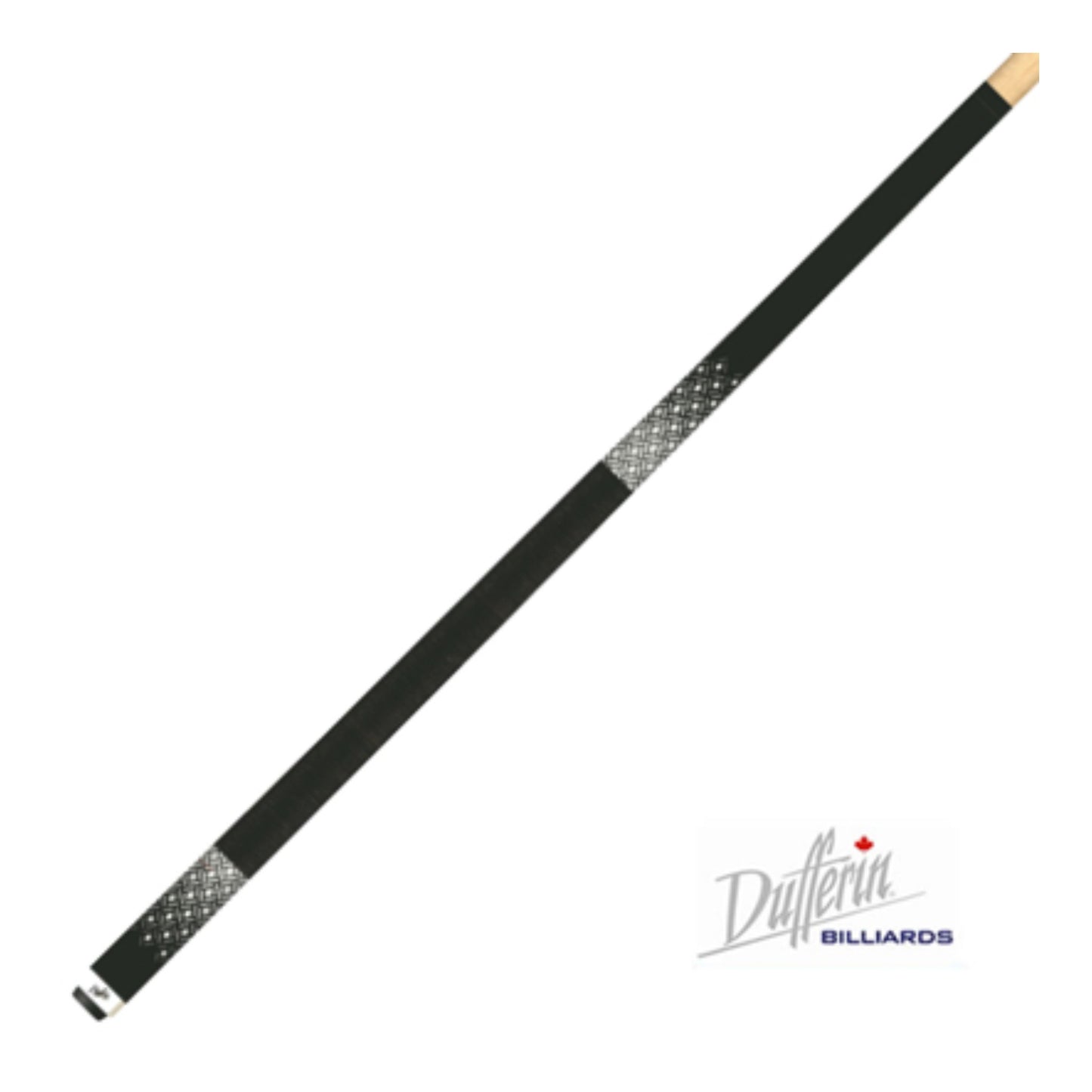 Dufferin 300 Matrix Series pool cue in Cosmic White finish