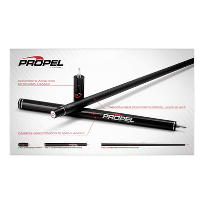 Cuetec Cynergy Propel Jump Cue – Galaxy Gray