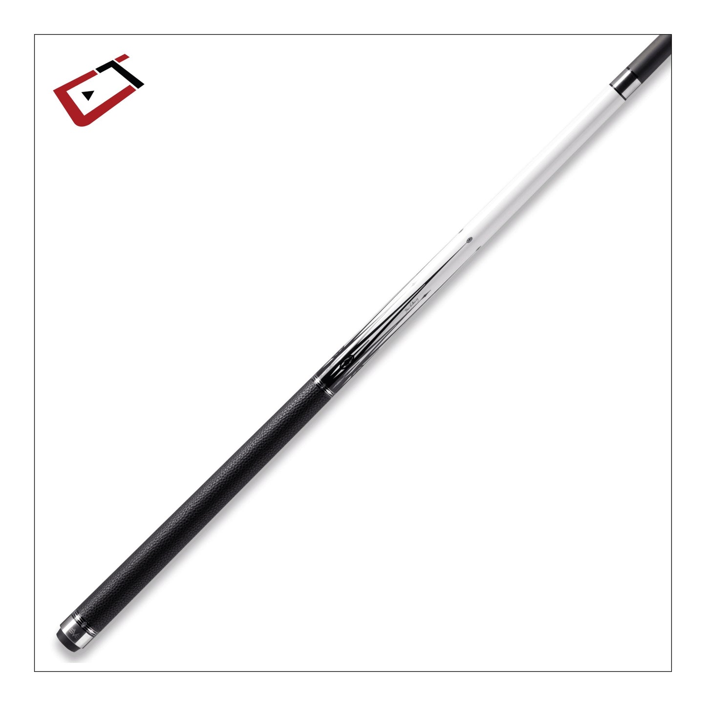 Cuetec Cynergy SVB Gen II White Pool Cue | Carbon Fiber Shaft