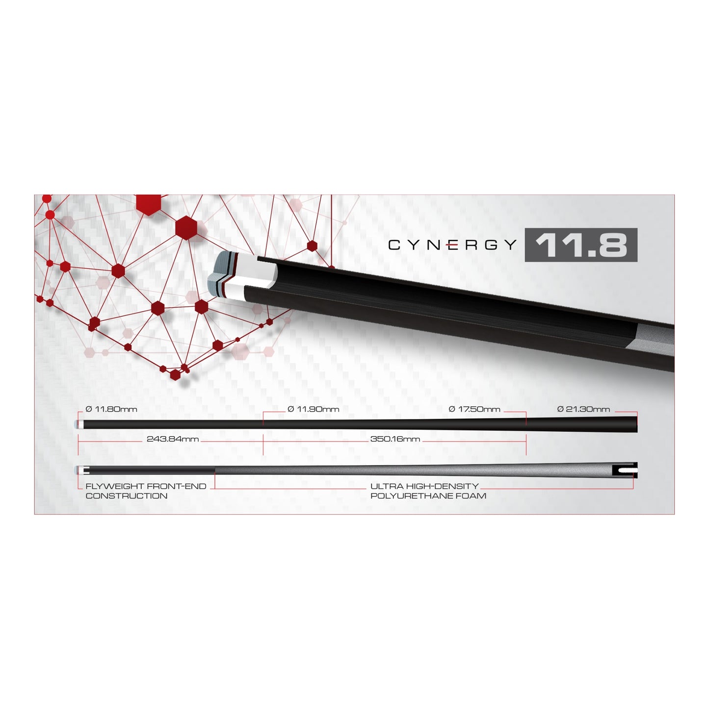 Cuetec Cynergy Truewood Leopard II NW Cue