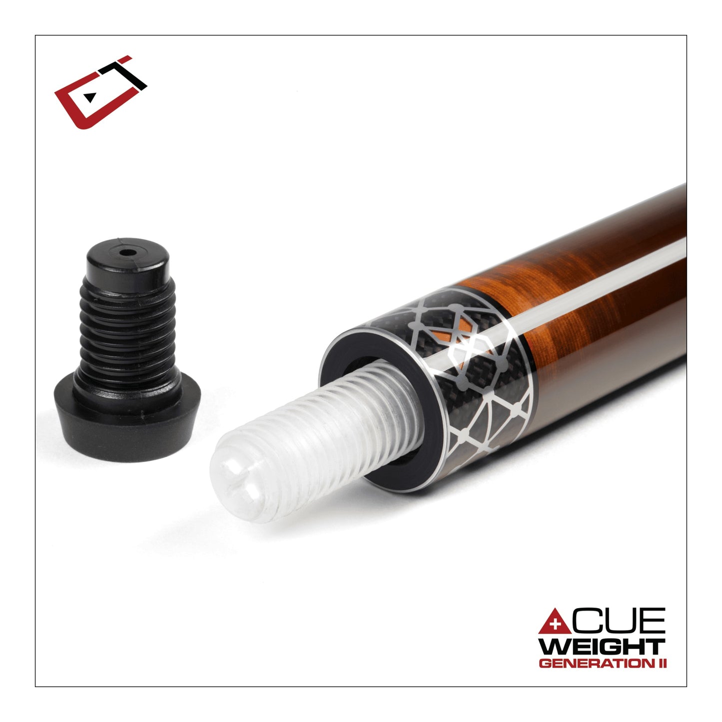 Cuetec Cynergy X Amber NW Carbon Fiber Pool Cue
