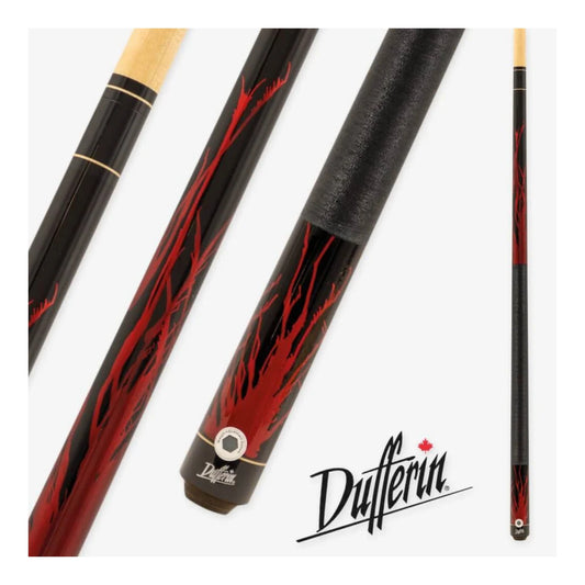 Dufferin Radical Series Red Pool Cue – Professional Feel for the Aspiring Player