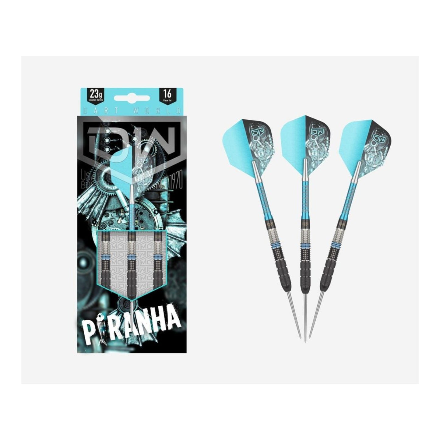 Premium Piranha 01 Steel Tip Darts