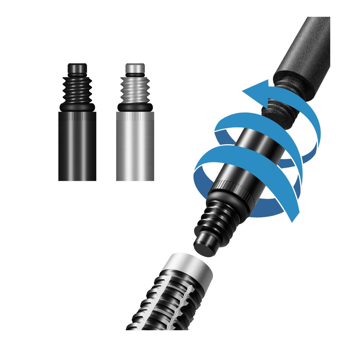 Shot Darts Titanium Dart Shaft Spinner