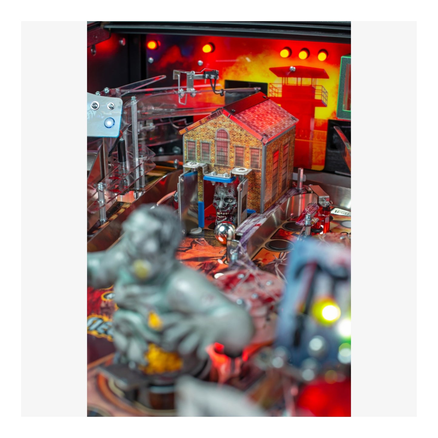 Premium Stern Pinball. Pinball machine with detailed playfield and lighting effects