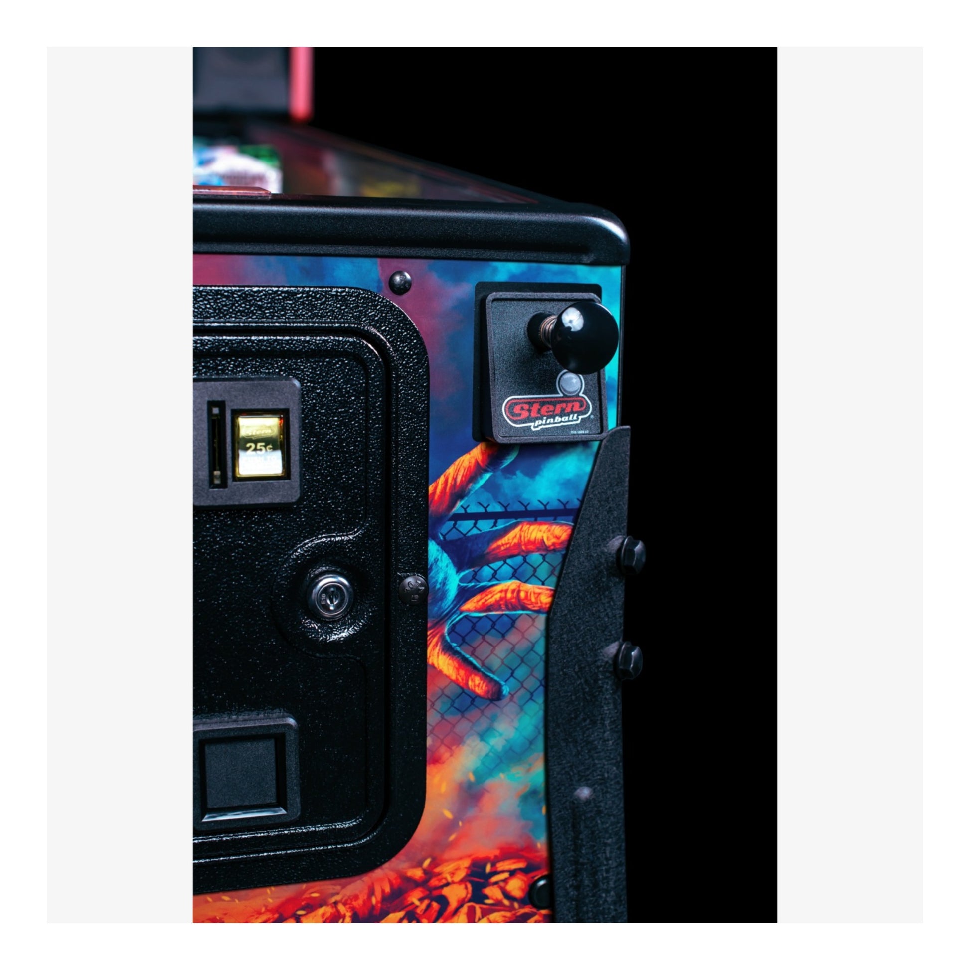 Premium Stern Pinball. Right  back side of The Walking Dead Remastered.