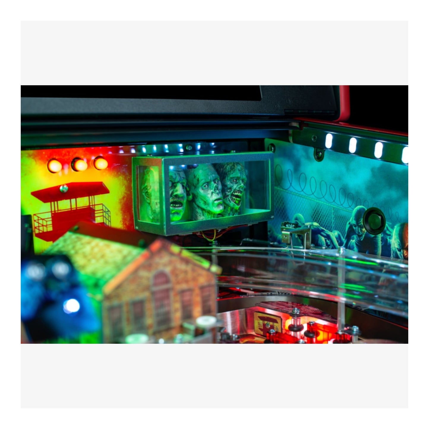 Limited Edition Stern Pinball. The walking dead scene in pinball.