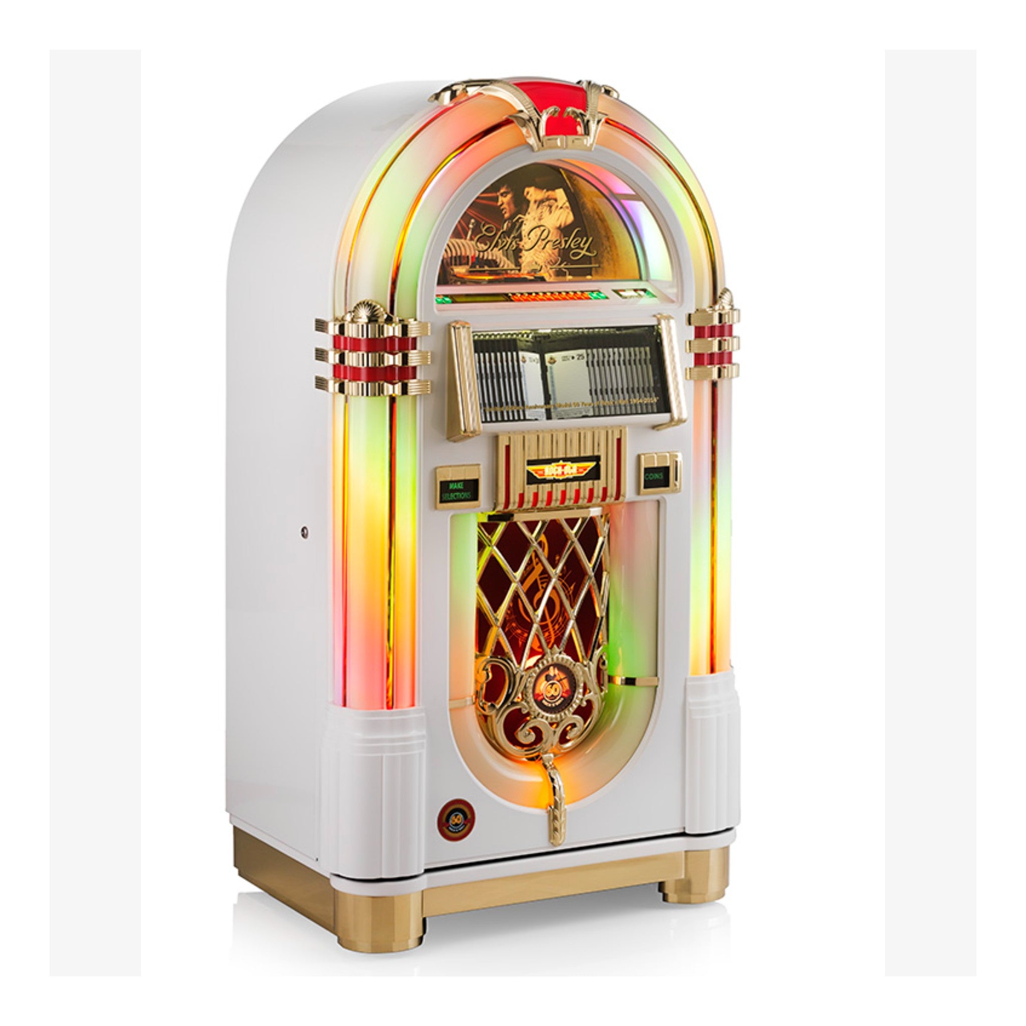 Shop Rock-Ola CD Jukeboxes Canada | 100-Disc Capacity & Bluetooth