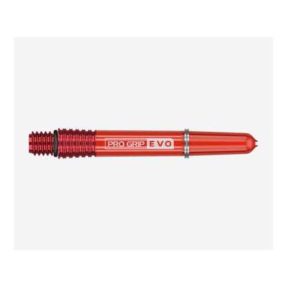 Target Pro Grip Evo Red Shafts | Canada's Duty-Free Darts Hub