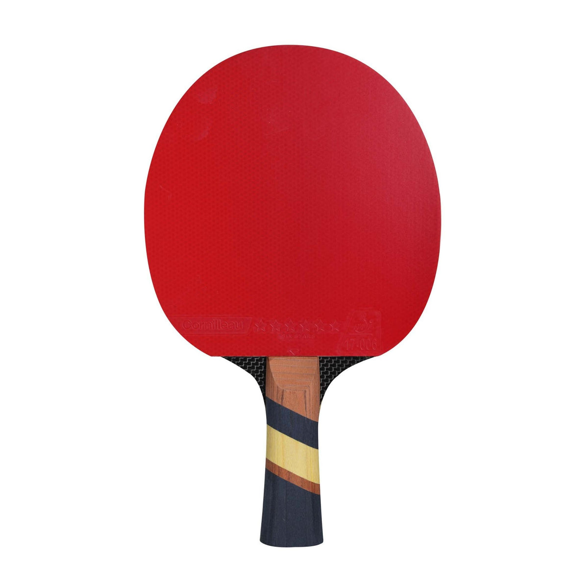 Excell 2000 Carbon Ping Pong Paddle red side