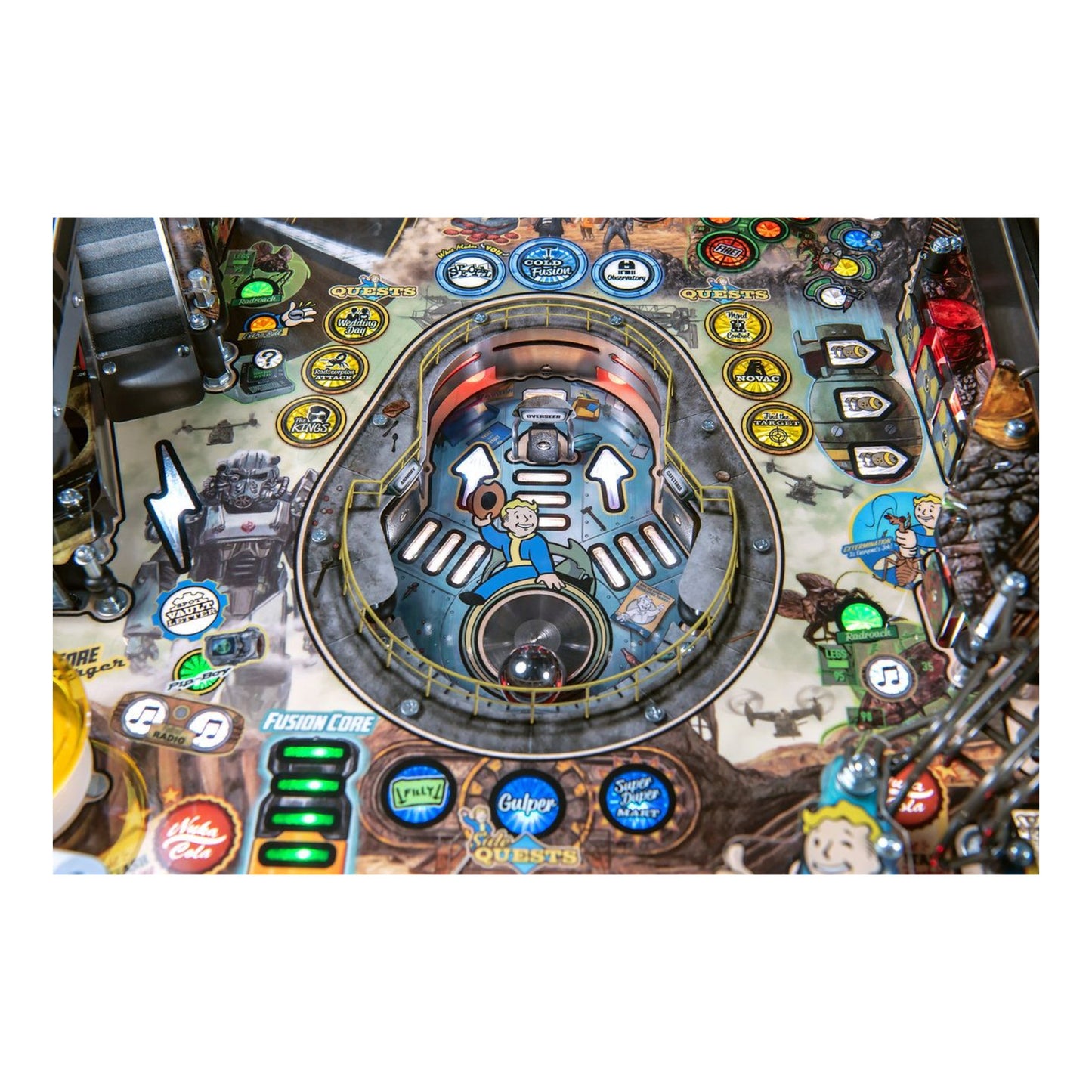 Fallout Premium Pinball Machine by Stern | Kingston Billiards & Games
