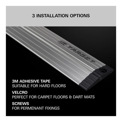 Flipkick Foldable Oche | Premium Aluminium Dart Throw Line
